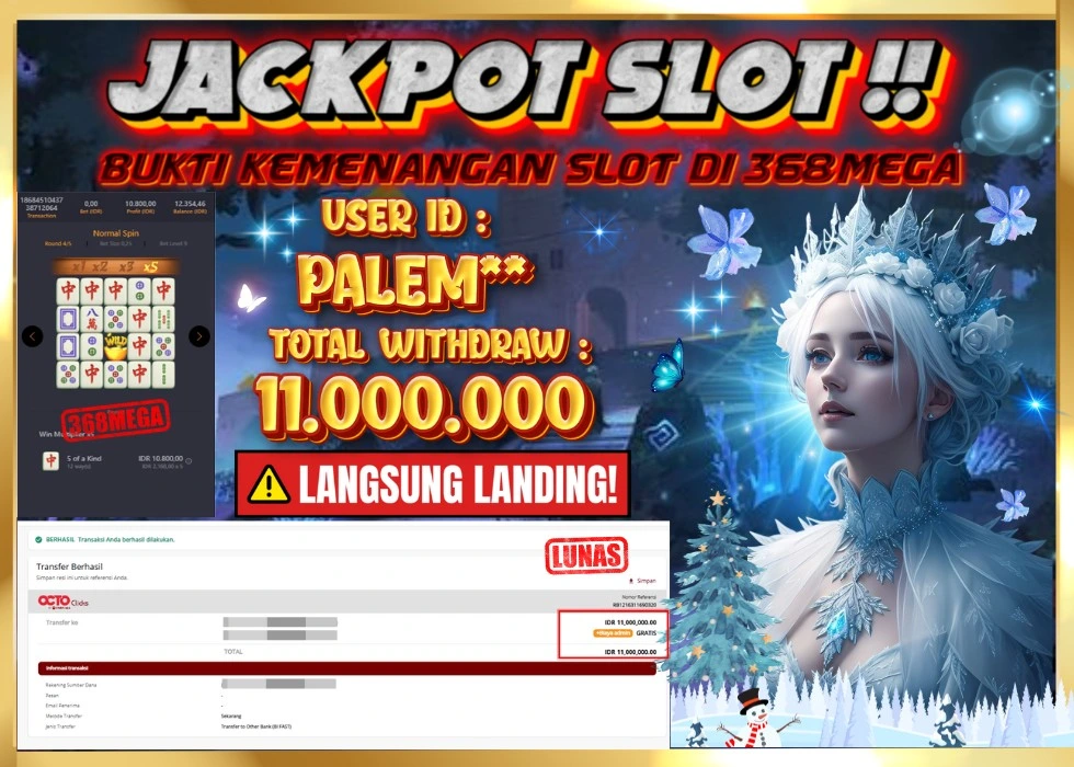 368MEGA JACKPOT Rp 11.000.000 - LUNAS!!!